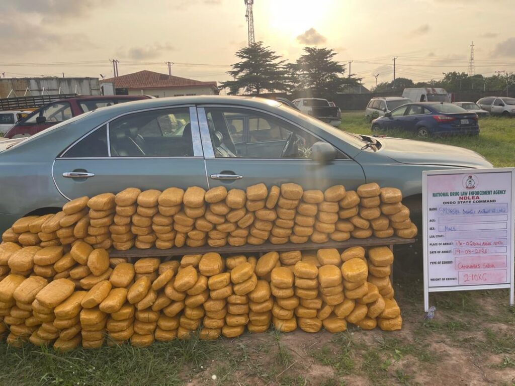 NDLEA Ondo Command Recovers 5,356.7kg of Drugs, Nabs 59 Suspects