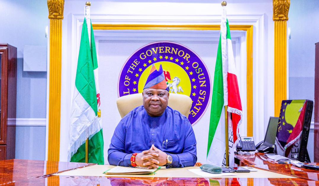 Adeleke Signs Osun Park Management Bill Into Law.
