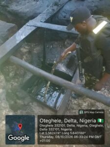 Navy Finds 25,000 Litres of Suspected Crude Oil in Oteghele