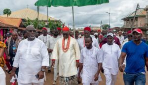 Ogwashi-Uku Monarch Hails Oborevwori's Peace Efforts as Community Celebrates New Yam Festival