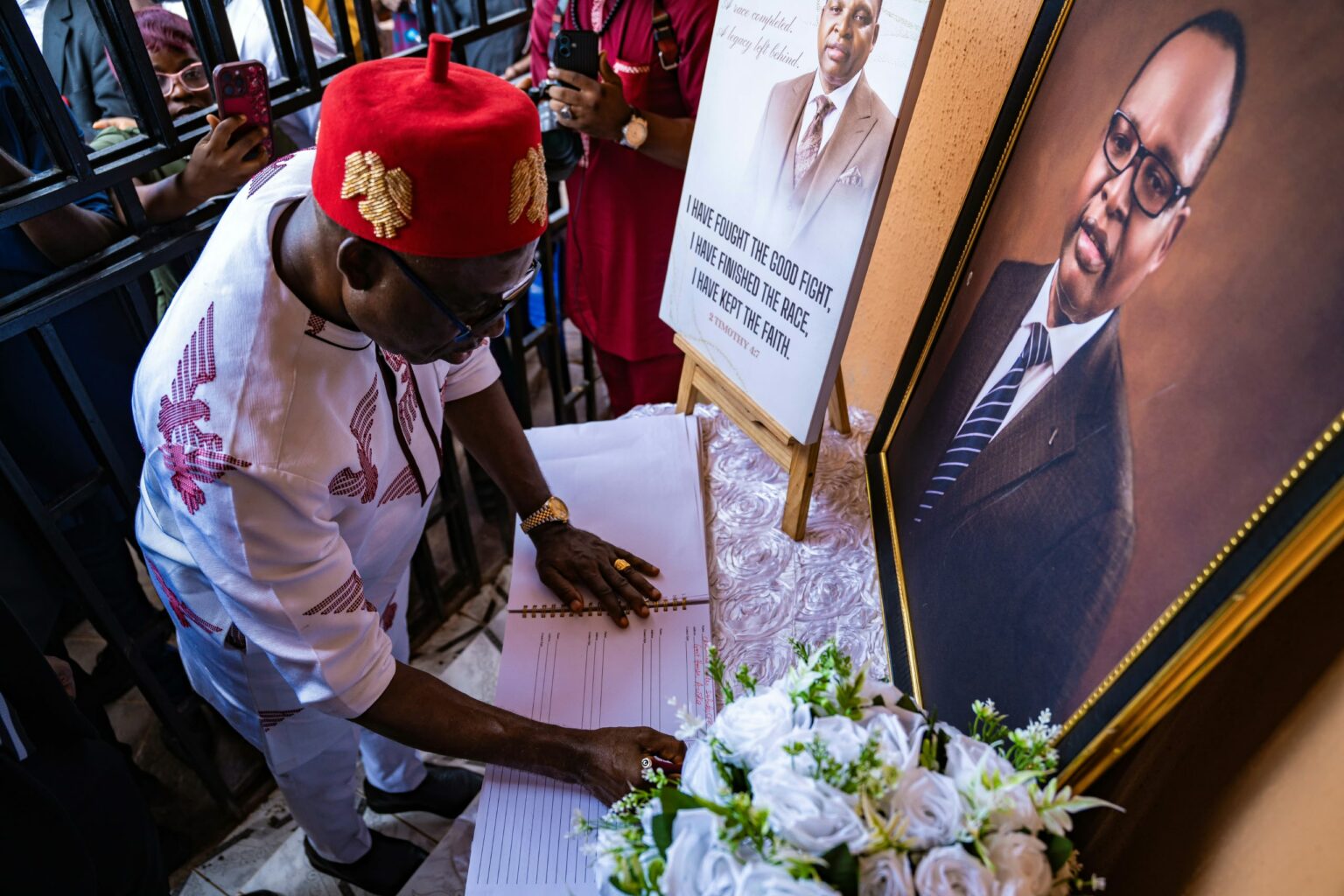 Soludo Pays Tribute to Former Aso Villa Chaplain William Okoye