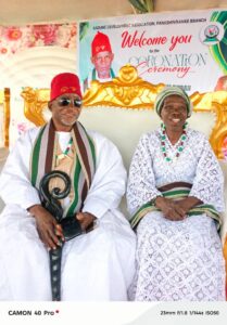 New Kadung Traditional Ruler Pledges Peace and Unity in Plateau