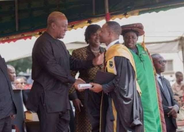 Mahama Urges Offa Graduates to Innovate and Build Businesses