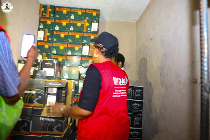 NAFDAC Seizes Drinks Valued Above ₦2 Billion in Lagos Raid